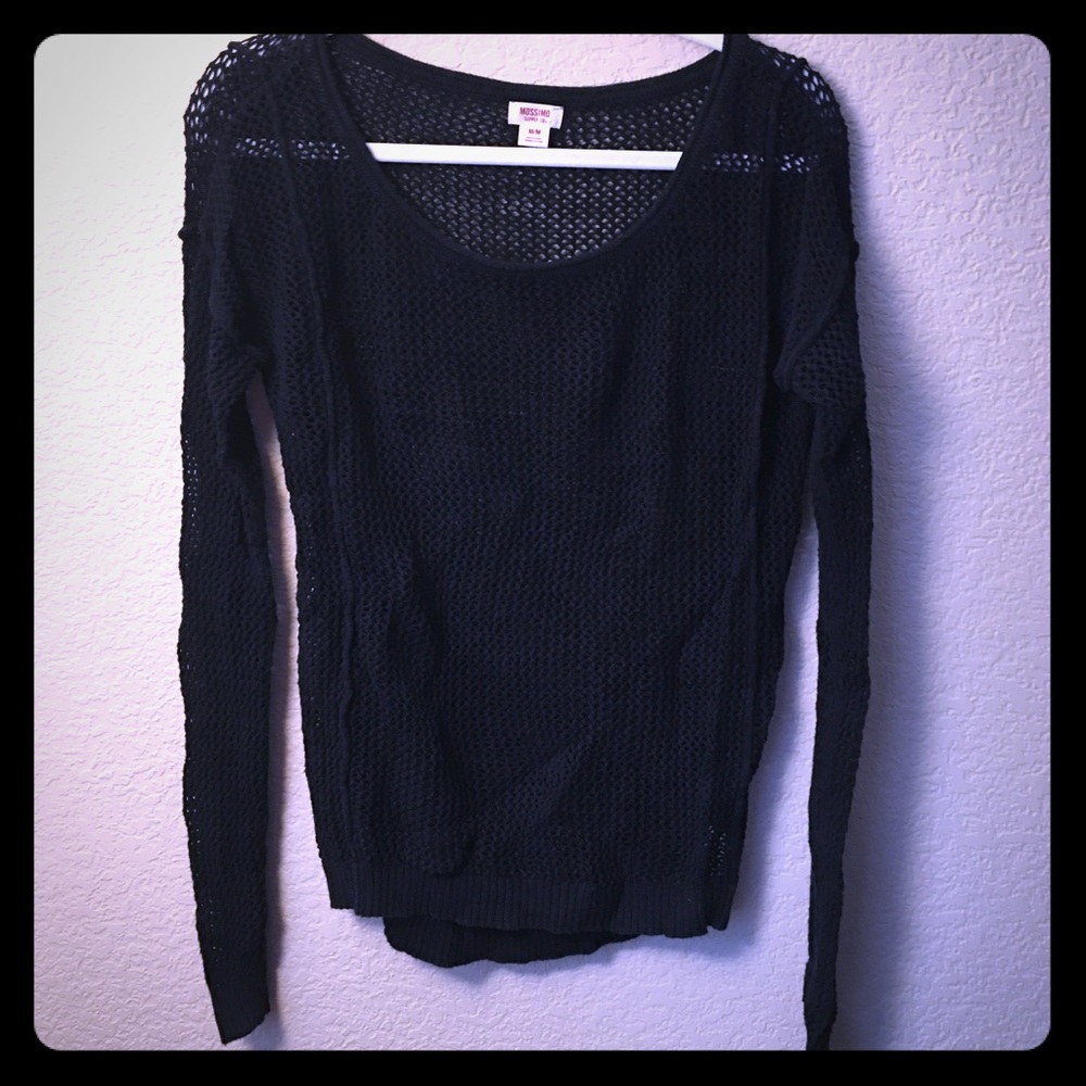 Black sweater